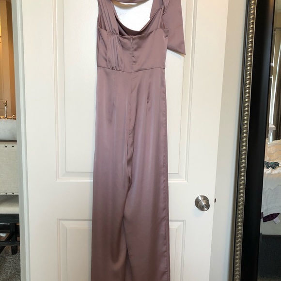 Blush colored jumpsuit - Picture 7 of 8